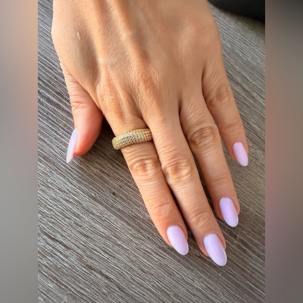 Elegant Gold Women's Ring N1199 - Picture 4 of 4